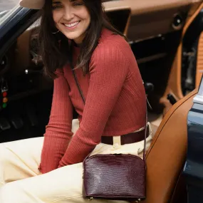 Sac à main bandoulière en cuir végétal Mia - Les raffineurs