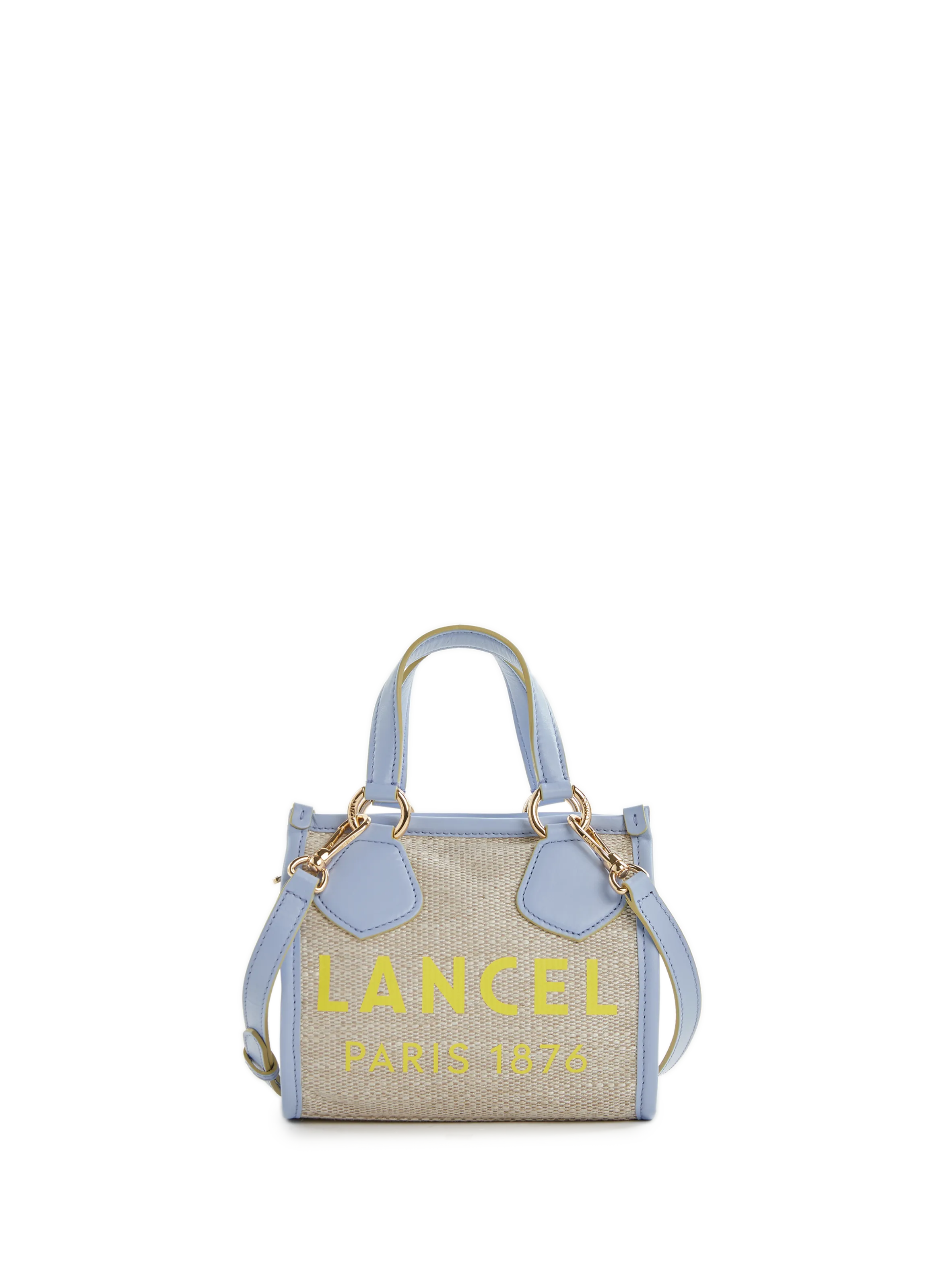 SAC à MAIN EN JUTE - LANCEL pour FEMME | Printemps