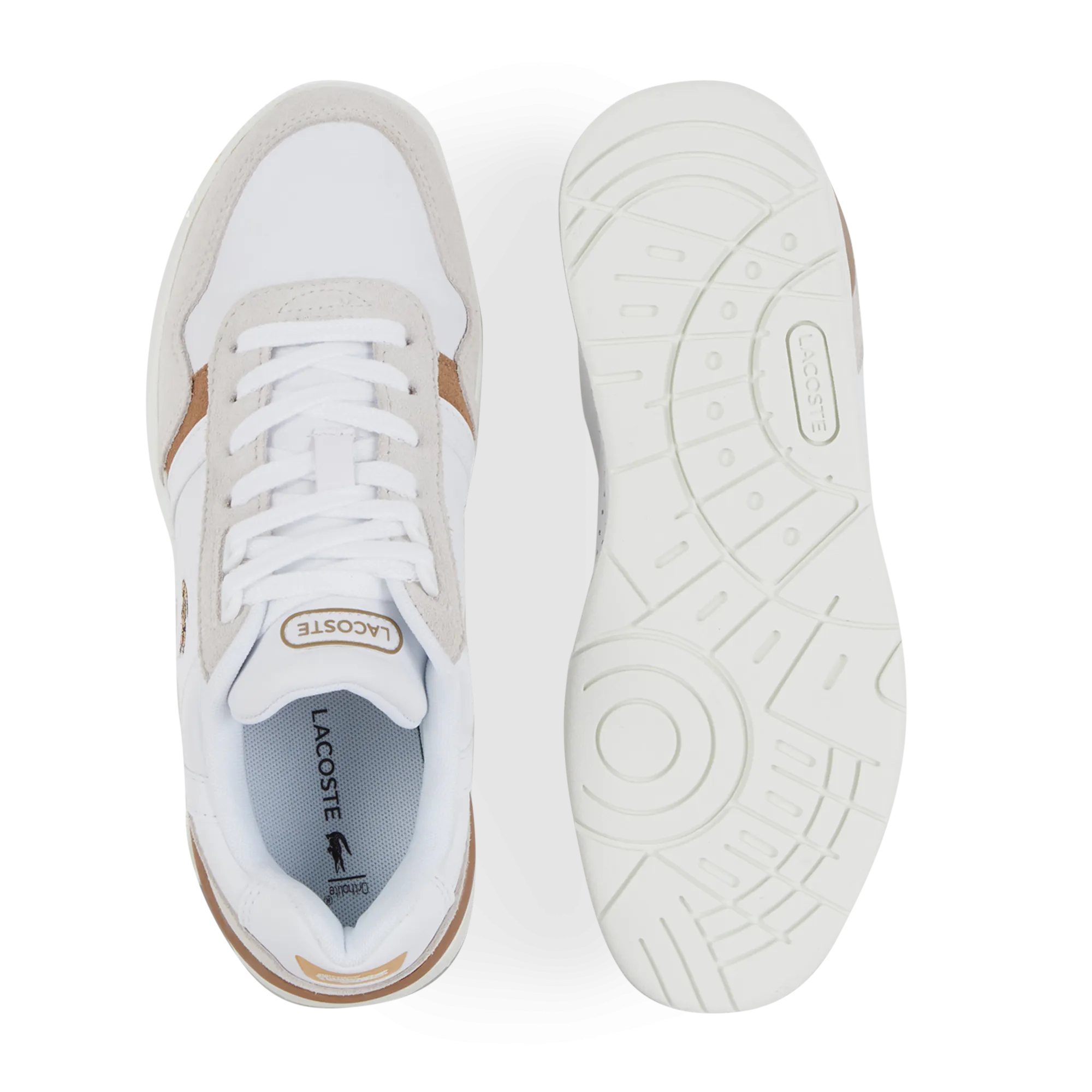 T-CLIP BLANC/BEIGE/OR