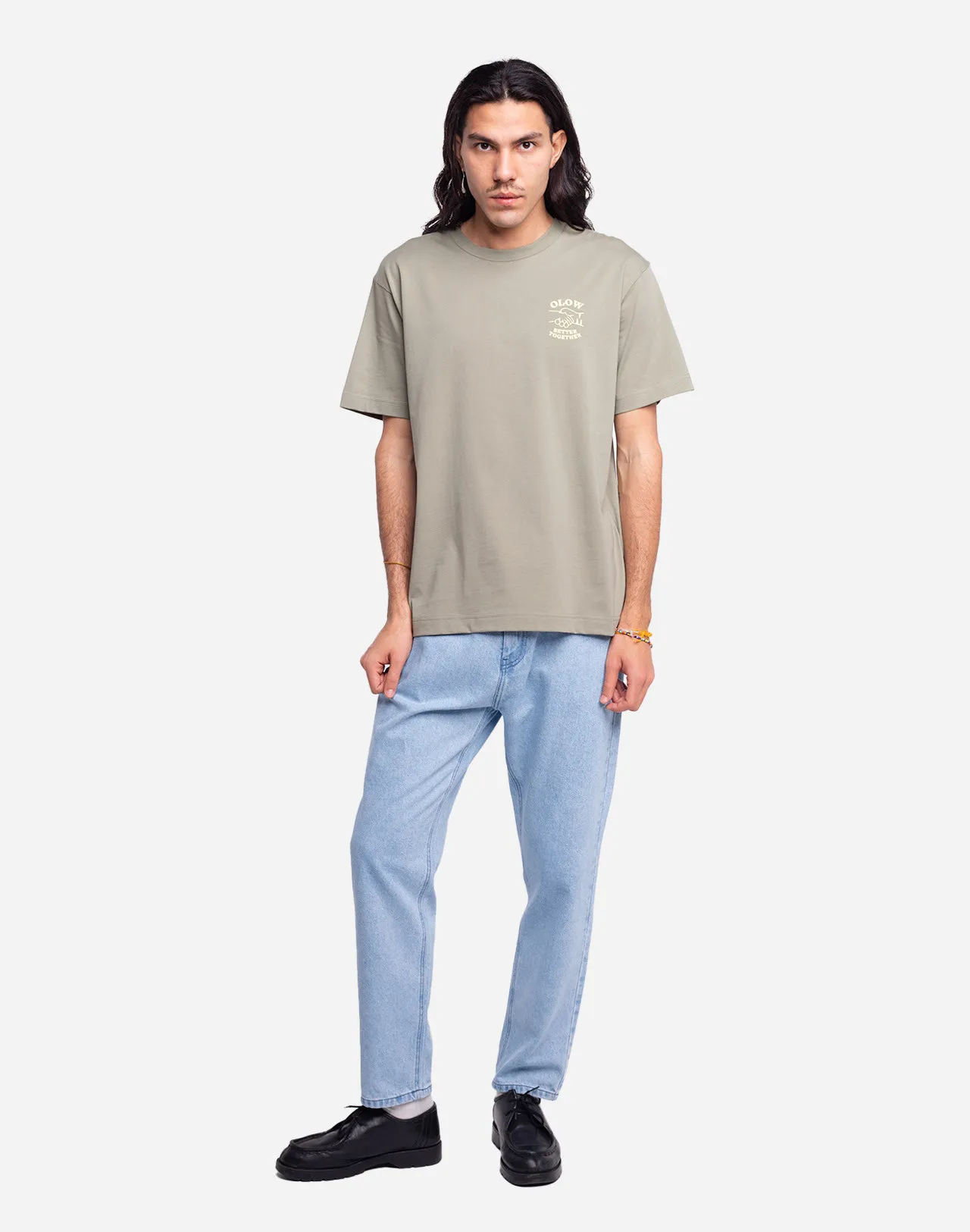 T-shirt Better Together Argile ample Taille XXL Couleurs Argile