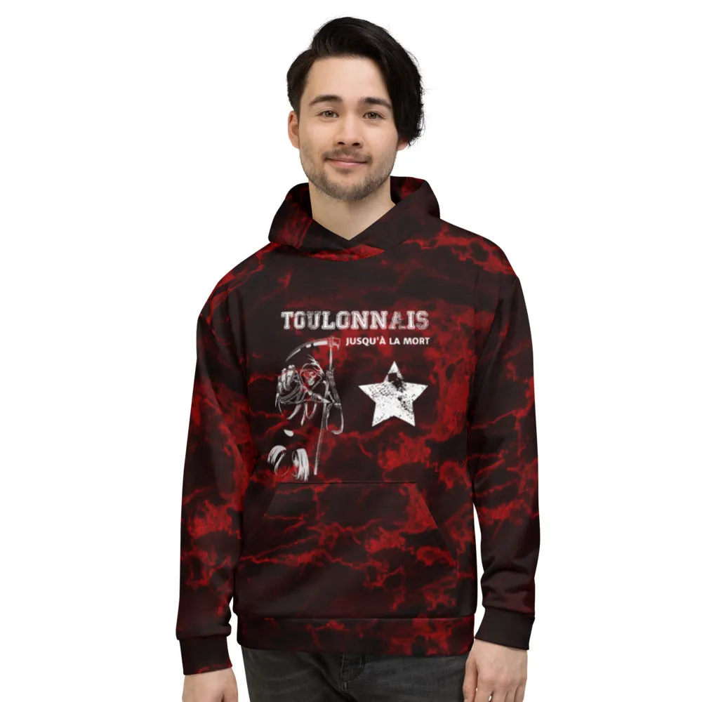 Toulonnais jusqu'à la mort - Sweat à capuche sublimation complète
