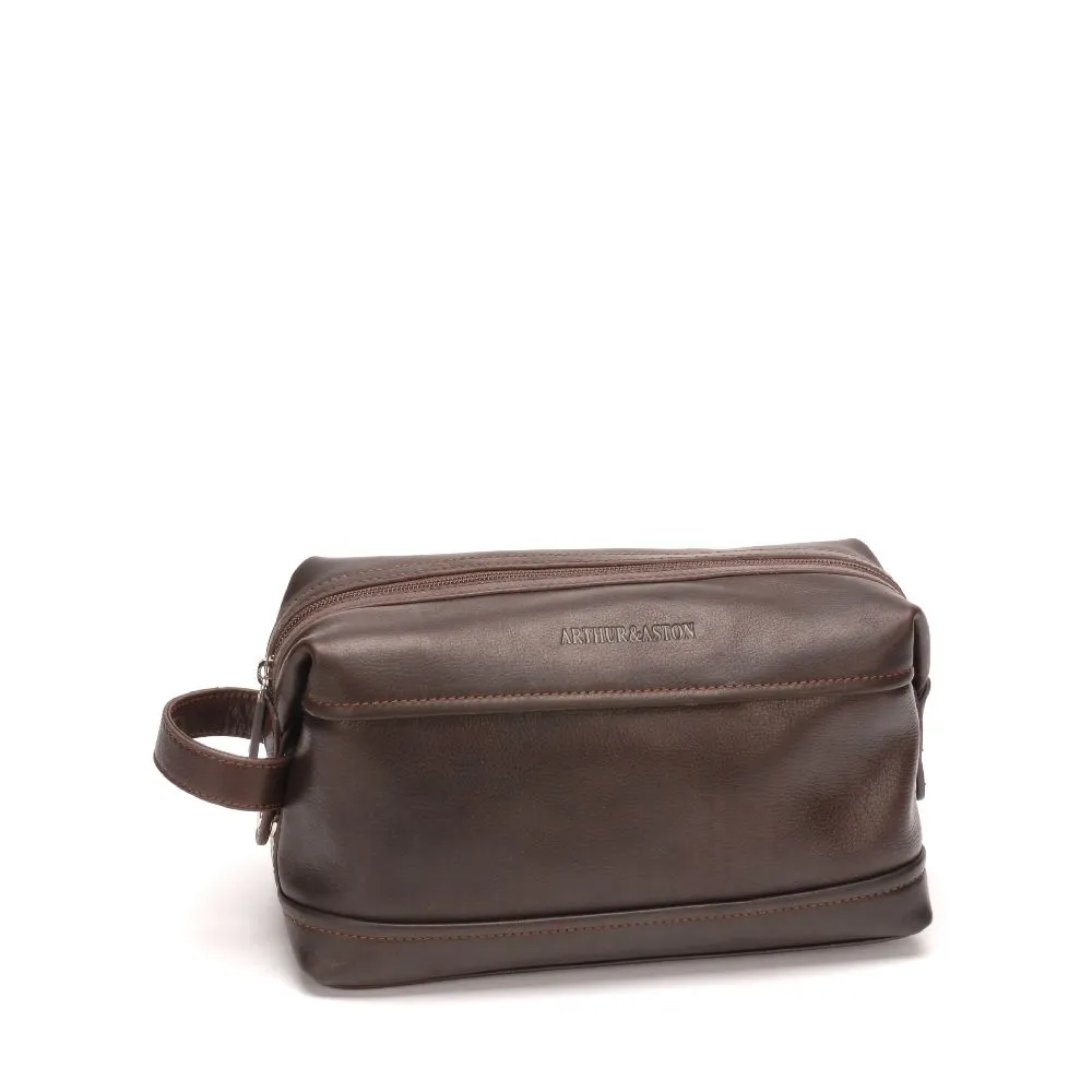 Trousse de toilette Pablo cuir plongé