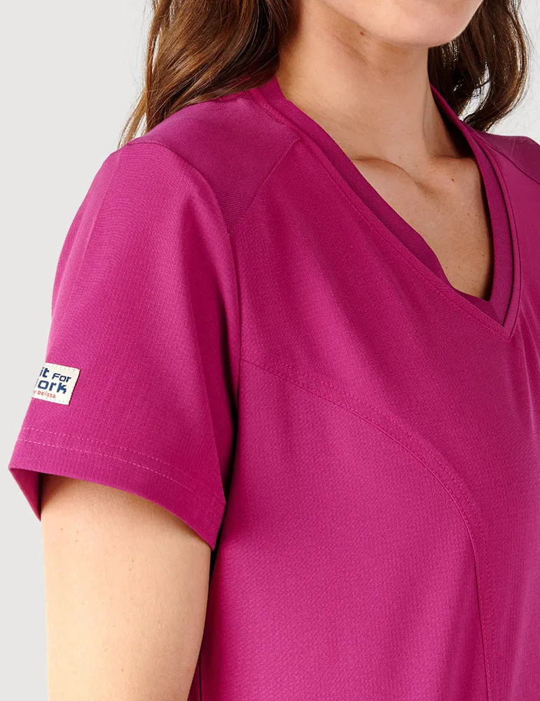 Tunique médicale femme en textile Dynamic Stretch - Karen by Belissa