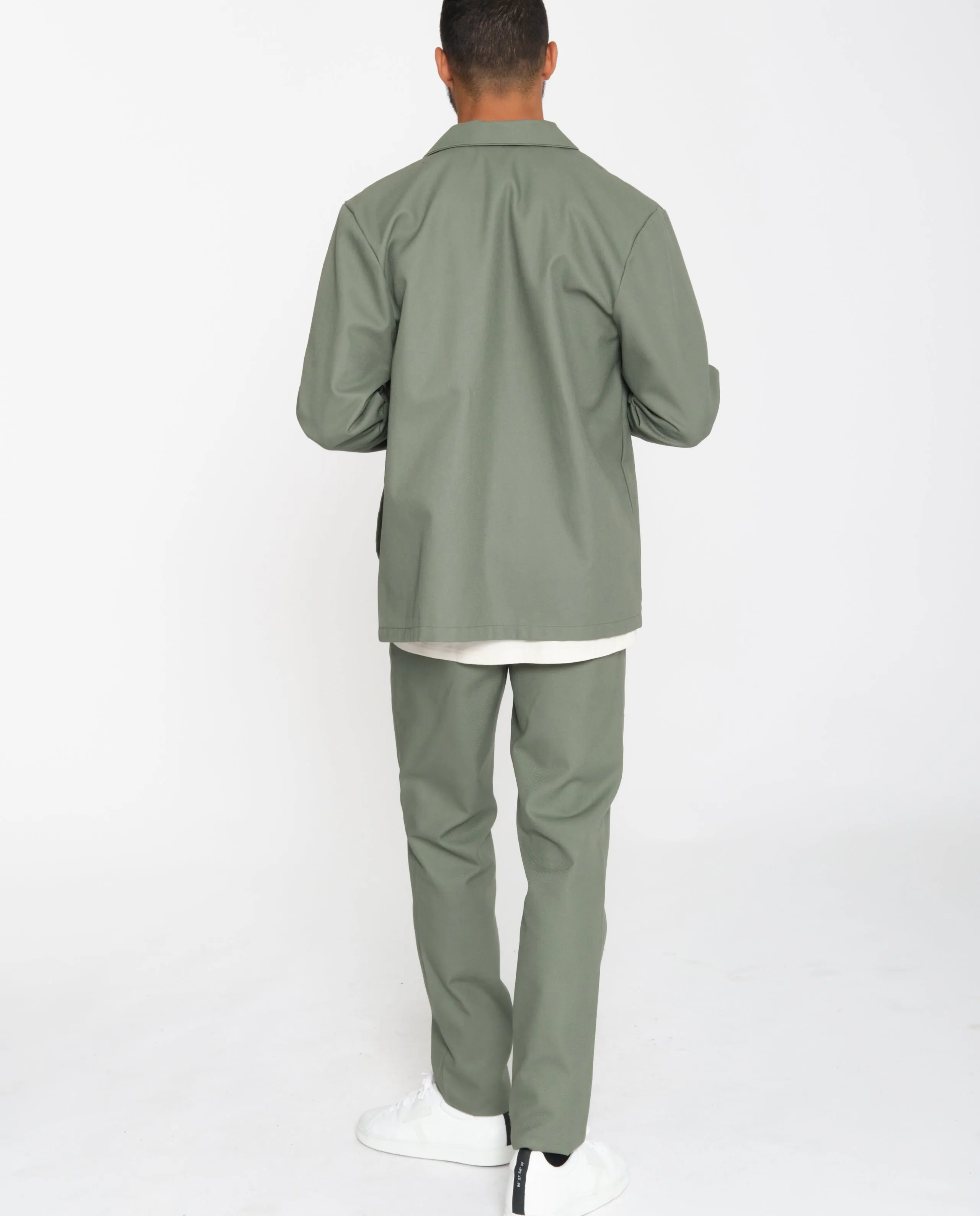 Veste coach en coton upcyclé