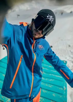 Veste de ski Snow - Bleu Carbone