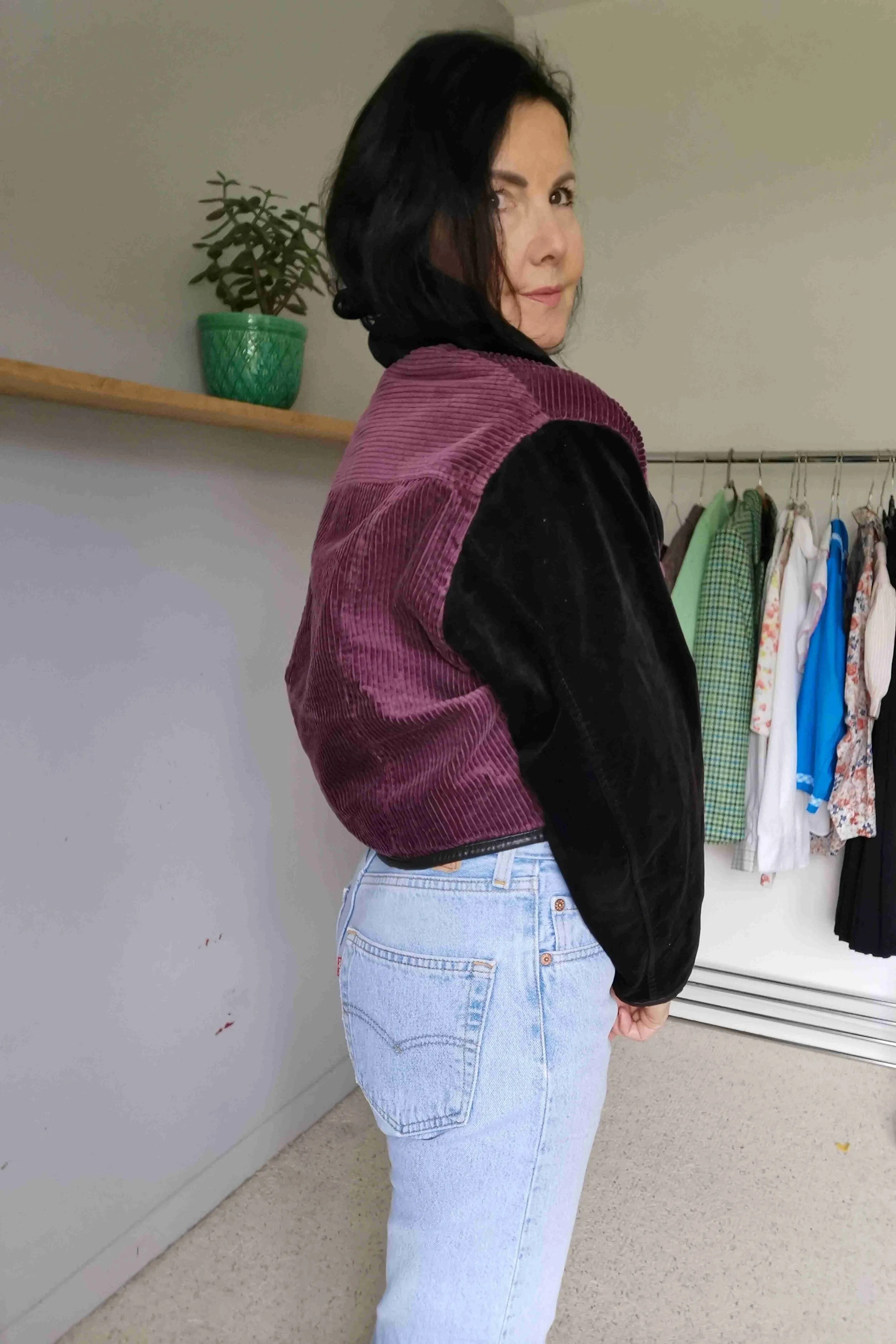 Veste en velours