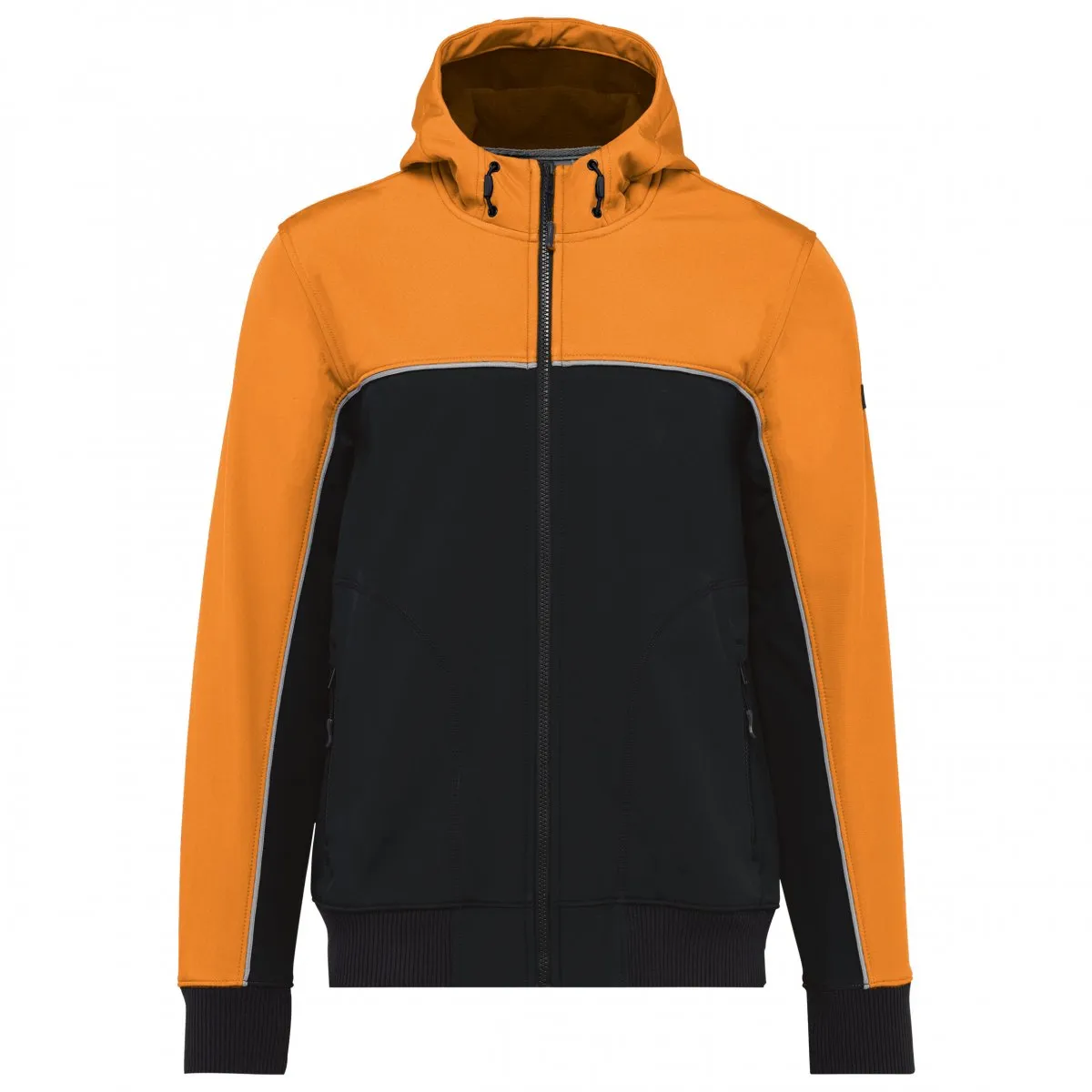 Veste softshell personnalisée bicolore